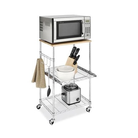 Whitmor Supreme Microwave Cart 6056-3536
